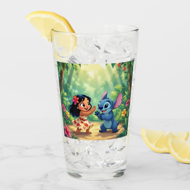 Copo De Pint Beste Freunde fürs Leben – Lilo & Stitch   (Gelo frontal)