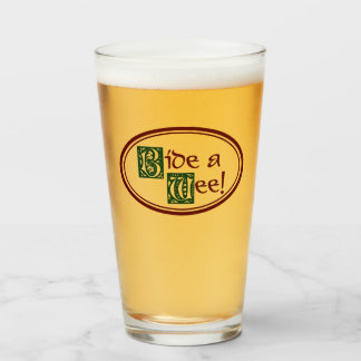 Copo De Pint BIDE A WEE by Jeff Willis Art