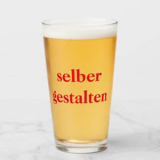 Copo De Pint Bierglas selber gestalten 