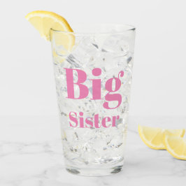 Copo De Pint Big Sister Pink Cartas Clara