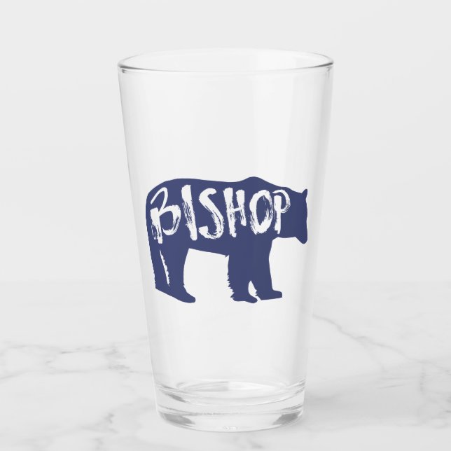 Copo De Pint Bishop California Bear (Frente)