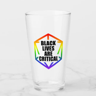 Copo De Pint BLM Black Lives are Critical [LGBTQ+]