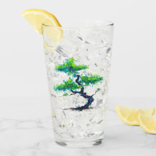 Copo De Pint Blue Bonsai Watercolor