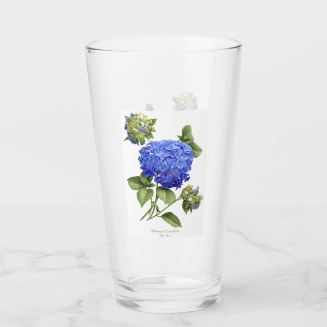Copo De Pint Blue Hydrangea (Frente)