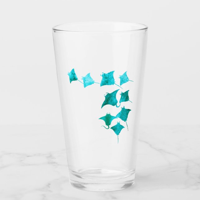 Copo De Pint Blue Stingrays (Frente)