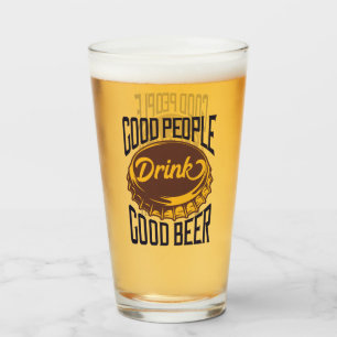 Copo De Pint Boas Pessoas Bebem Cerveja Boa Barman Engraçado