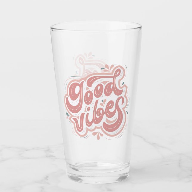 Copo De Pint Boas Vibrações (Frente)
