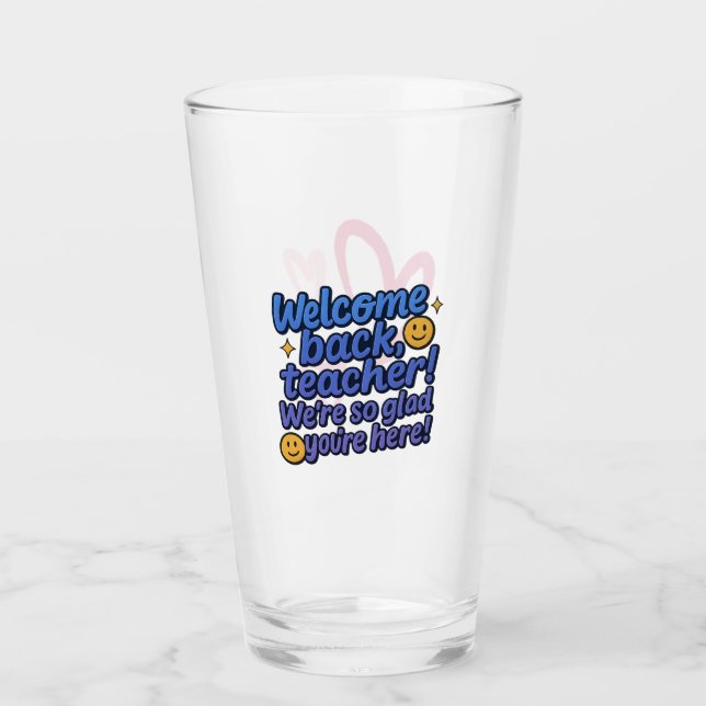 Copo De Pint Boas-vindas à Copa do Professor (Frente)