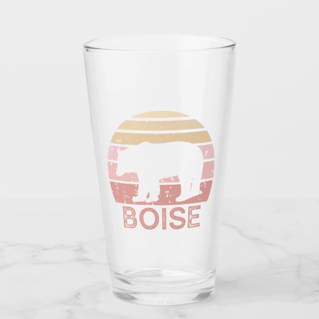 Copo De Pint Boise Idaho Retro Bear (Frente)