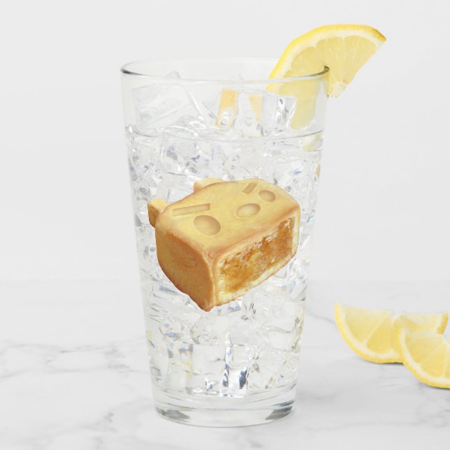 Copo De Pint Bolo de abacaxi (Gelo traseiro)