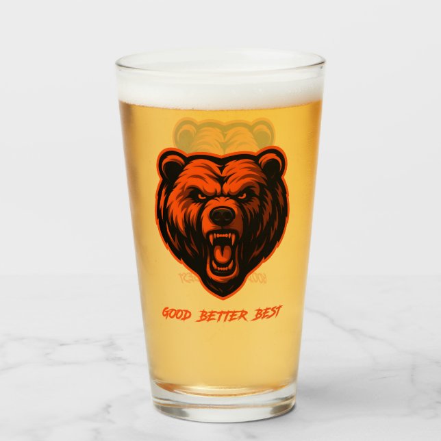 Copo De Pint Bom Melhor Ótimo Nunca Deixe Descansar (Frente (Preenchido))