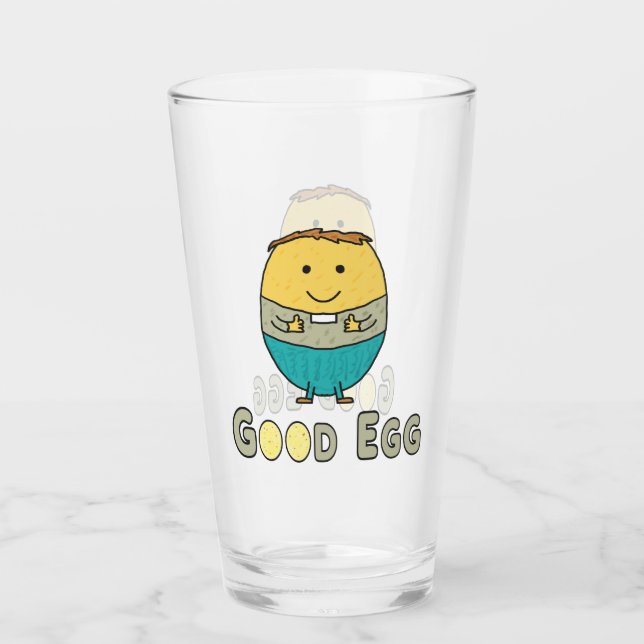 Copo De Pint Bom Ovo (Frente)
