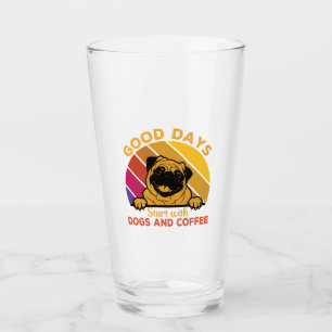 Copo De Pint bons dias começam com doge e café