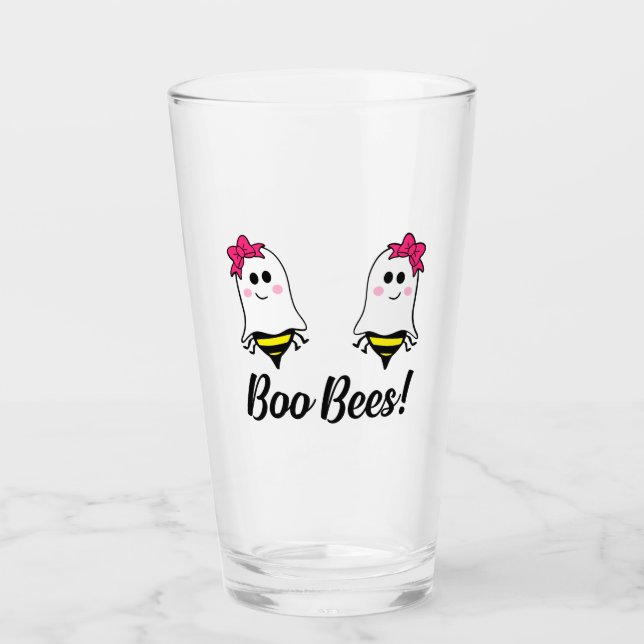 Copo De Pint Boo Bees - Resistência ao Cancer (Frente)