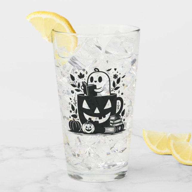 Copo De Pint Bookish Halloween (Gelo frontal)