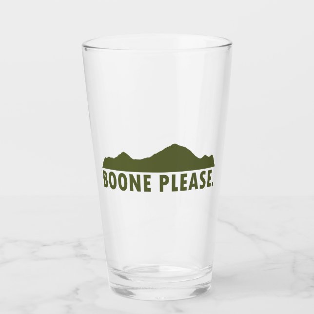 Copo De Pint Boone, por favor (Frente)