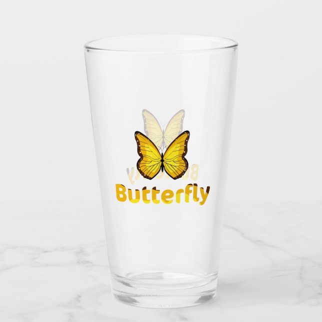 Copo De Pint Borboleta (Frente)