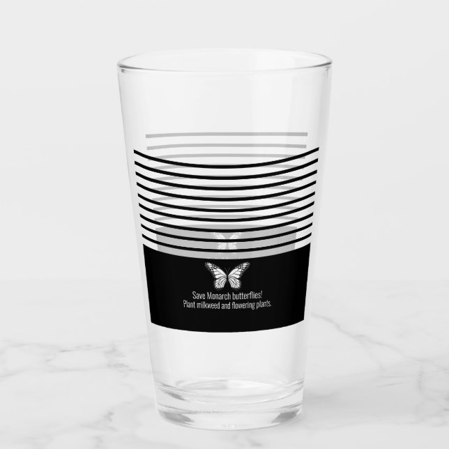 Copo De Pint Borboleta monarca (Frente)