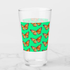 Copo De Pint Borboleta verde lima