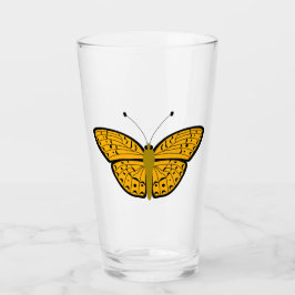 Copo De Pint Borboleta Vibrante - Elegância da Natureza