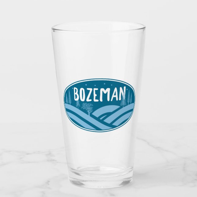 Copo De Pint Bozeman Montana Ao Ar Livre (Frente)