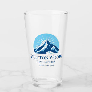 Copo De Pint Bretton Woods New Hampshire ski área cerveja de vi