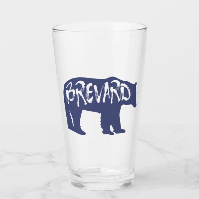 Copo De Pint Brevard North Carolina Bear (Frente)