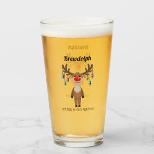 Copo De Pint Brewdolph, a Reincerdeira Vermelha