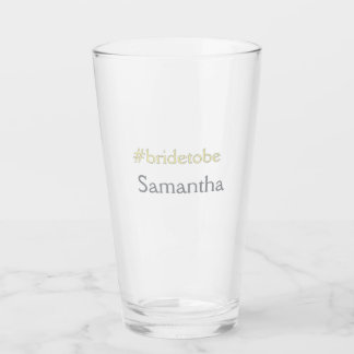 Copo De Pint bride to be hashtag bachelorette party bridal show