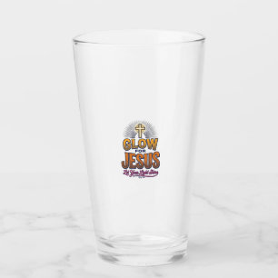Copo De Pint Brilhe por Jesus Deixe Sua Luz Brilhar Desenho Cri