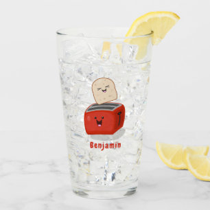 Copo De Pint Brinde de kawaii e desenho animado em torradeira v