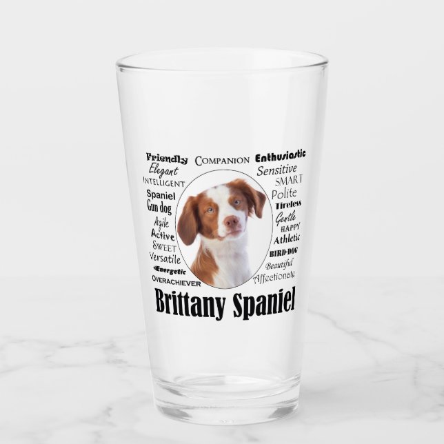Copo De Pint Brittany Spaniel Traits (Frente)