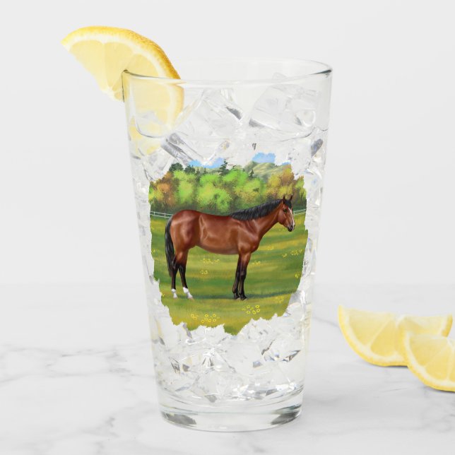 Copo De Pint Brown Bay Quarter Horse (Gelo frontal)