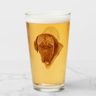 Copo De Pint Brown Dogue De Bordeaux