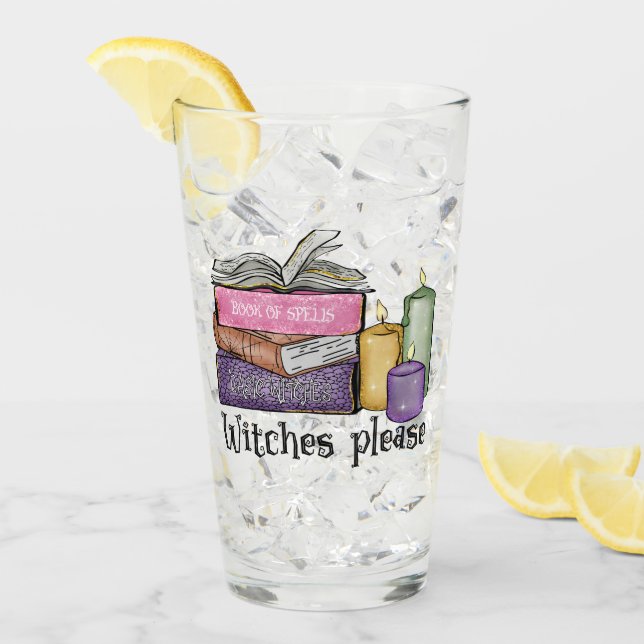 Copo De Pint Bruxas, por favor | Para O Livro | Bibliotecário (Gelo frontal)