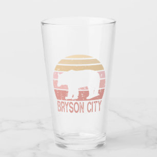 Copo De Pint Bryson City North Carolina Urso Retro
