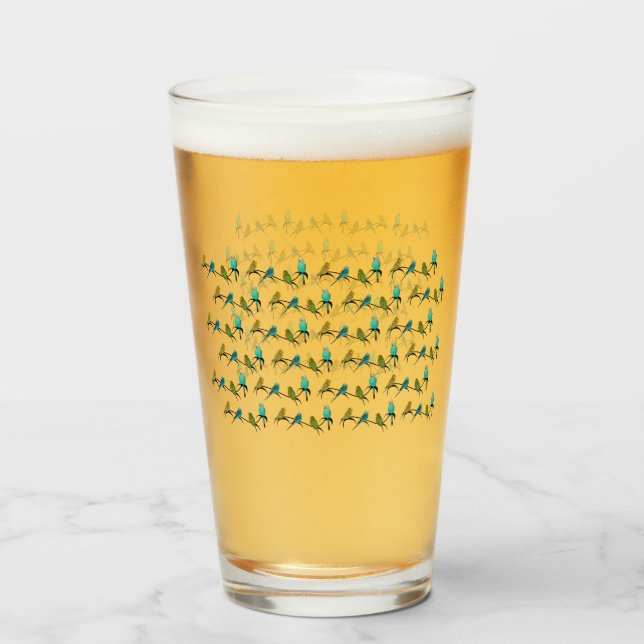 Copo De Pint Budget Frenzy Glass (Traseira (Preenchido))