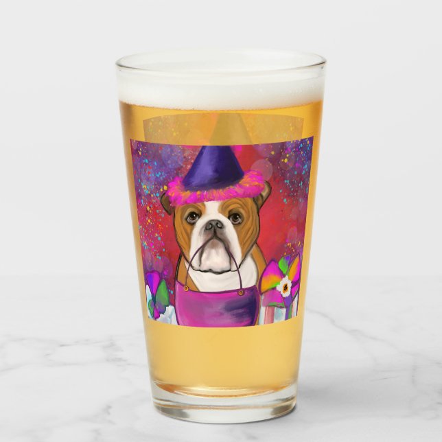 Copo De Pint Bulldog       (Frente (Preenchido))