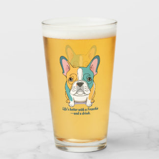 Copo De Pint Bulldog Francês