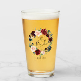 Copo De Pint Buquê de Borgonha | A Noiva