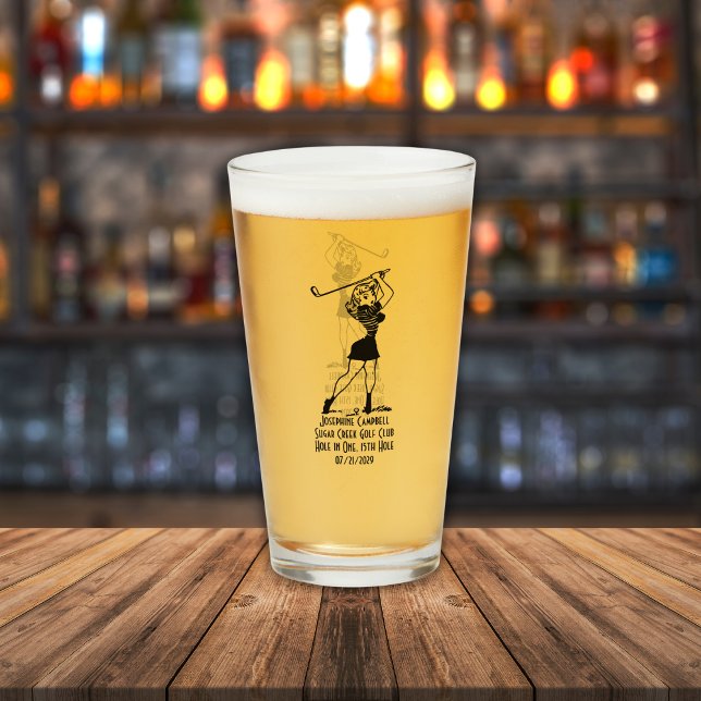 Copo De Pint Buraco em um Presente de Estilo Retro Personalizad (Criador carregado)