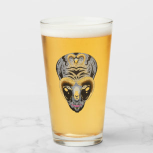Copo De Pint Cabeça de Alienígena Híbrida