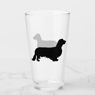 Copo De Pint Cabelo Longo Dachshund - Silhouette 1