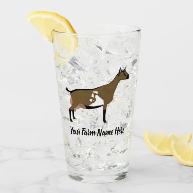 Copo De Pint Cabra leiteira nigeriana (Gelo frontal)