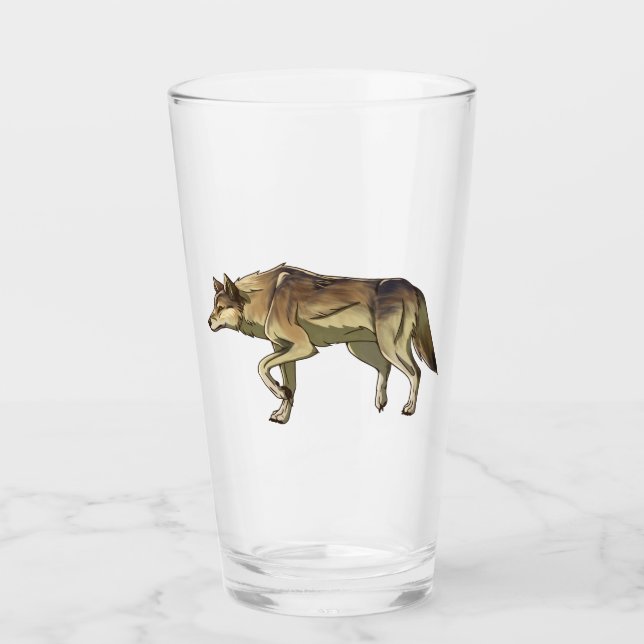 Copo De Pint Caça ao amanhecer (Frente)