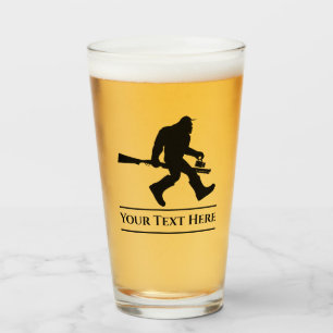 Copo De Pint Caça Personalizada Sasquatch Funny Beer Glass Tumb