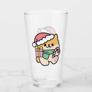 Copo De Pint Cachorro de Natal Bonito - Erradias de Yappy