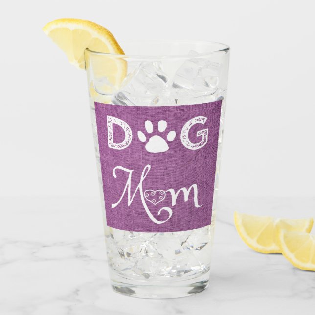 Copo De Pint Cachorro Mãozinho Mama (Gelo frontal)
