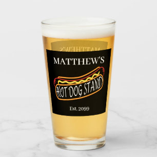 Copo De Pint Cachorro Quente Divertido Drenagem De Bebê De Soda