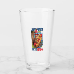Copo De Pint Cachorro Quente Sloth BBQ 4 de Julho